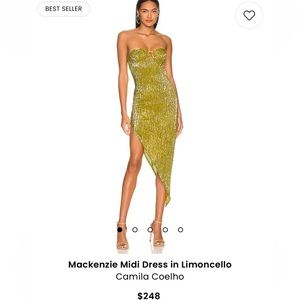 Mackenzie MIDI Dress in Limoncello